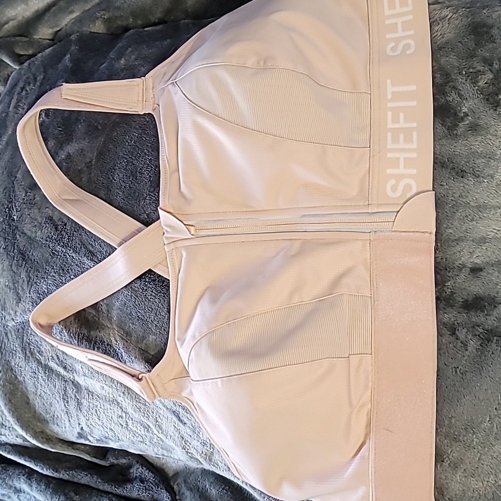 Shefit womens front zip adjustable high impact   ultimate sports bra size 5x